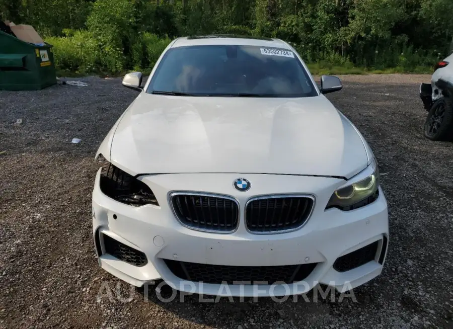 BMW M240XI 2018 vin WBA2J7C50JVD60976 from auto auction Copart