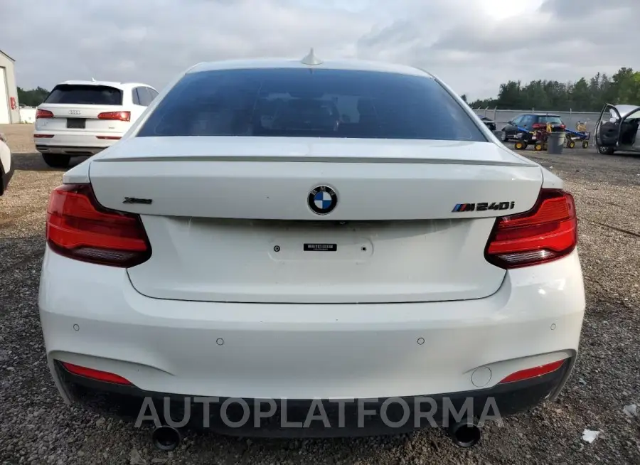 BMW M240XI 2018 vin WBA2J7C50JVD60976 from auto auction Copart