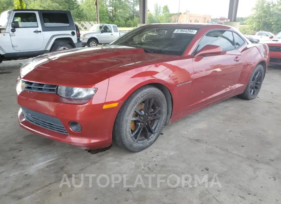 CHEVROLET CAMARO LS 2015 vin 2G1FB1E37F9301062 from auto auction Copart