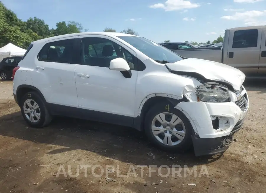 CHEVROLET TRAX LS 2016 vin 3GNCJKSB8GL228174 from auto auction Copart