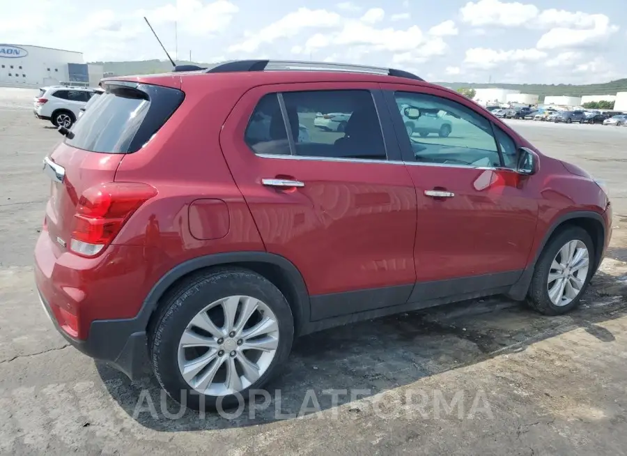 CHEVROLET TRAX PREMI 2018 vin 3GNCJMSB3JL418273 from auto auction Copart