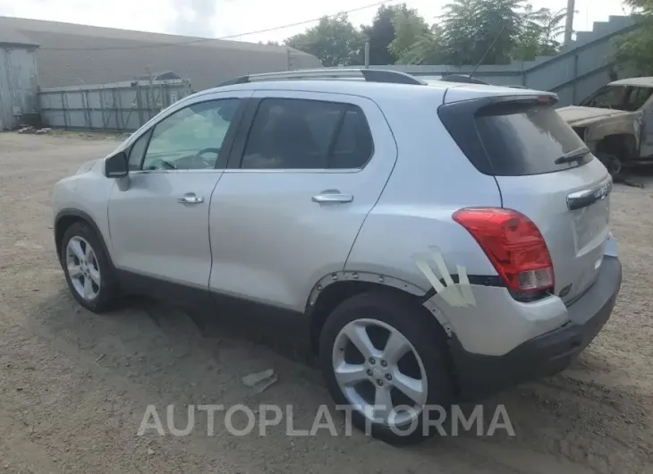 CHEVROLET TRAX LTZ 2016 vin 3GNCJMSB4GL263984 from auto auction Copart