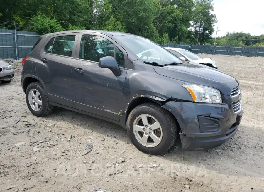 CHEVROLET TRAX LS 2016 vin 3GNCJNSB8GL218701 from auto auction Copart