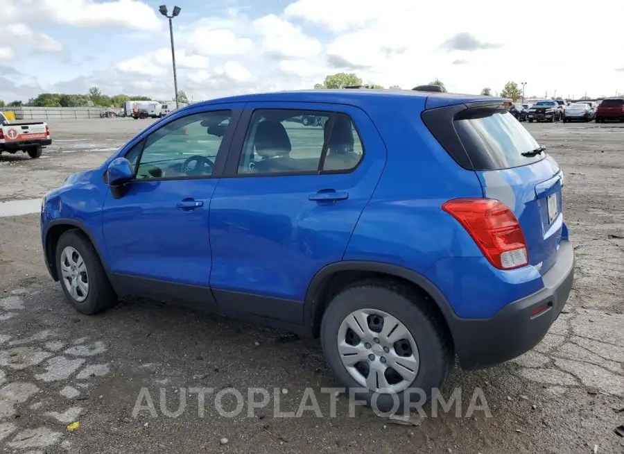 CHEVROLET TRAX LS 2015 vin KL7CJKSB2FB130649 from auto auction Copart