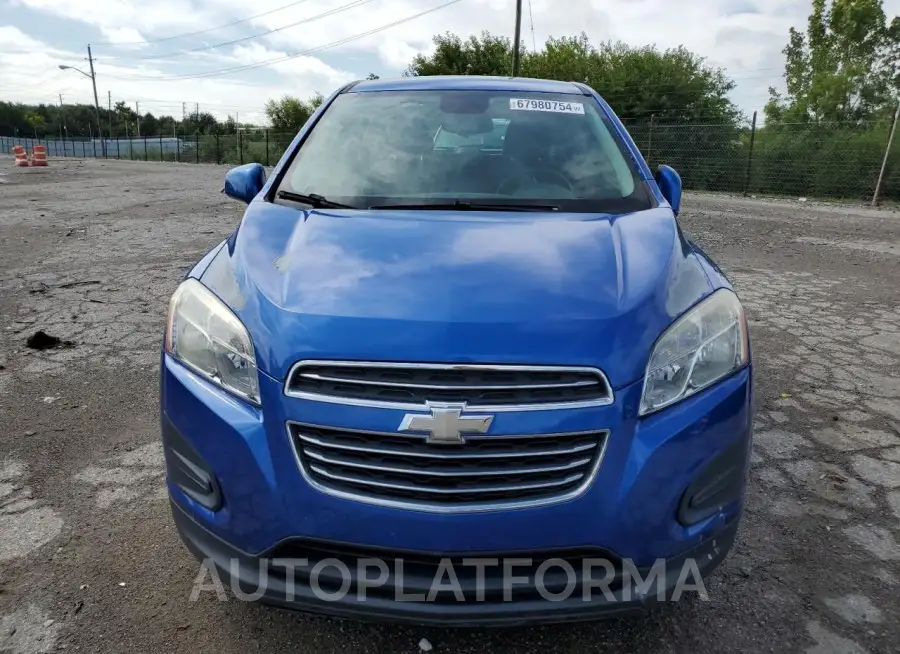 CHEVROLET TRAX LS 2015 vin KL7CJKSB2FB130649 from auto auction Copart