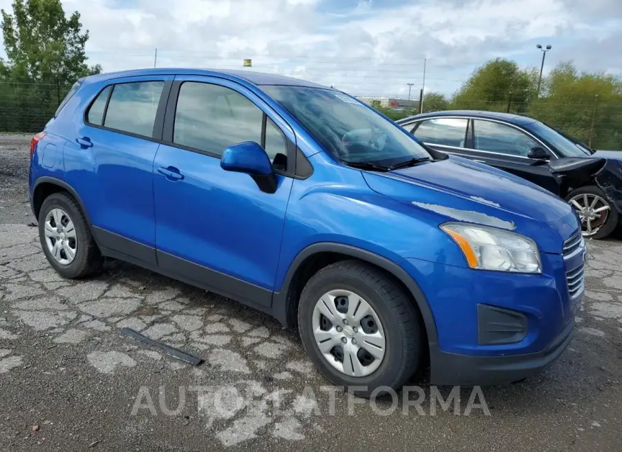 CHEVROLET TRAX LS 2015 vin KL7CJKSB2FB130649 from auto auction Copart