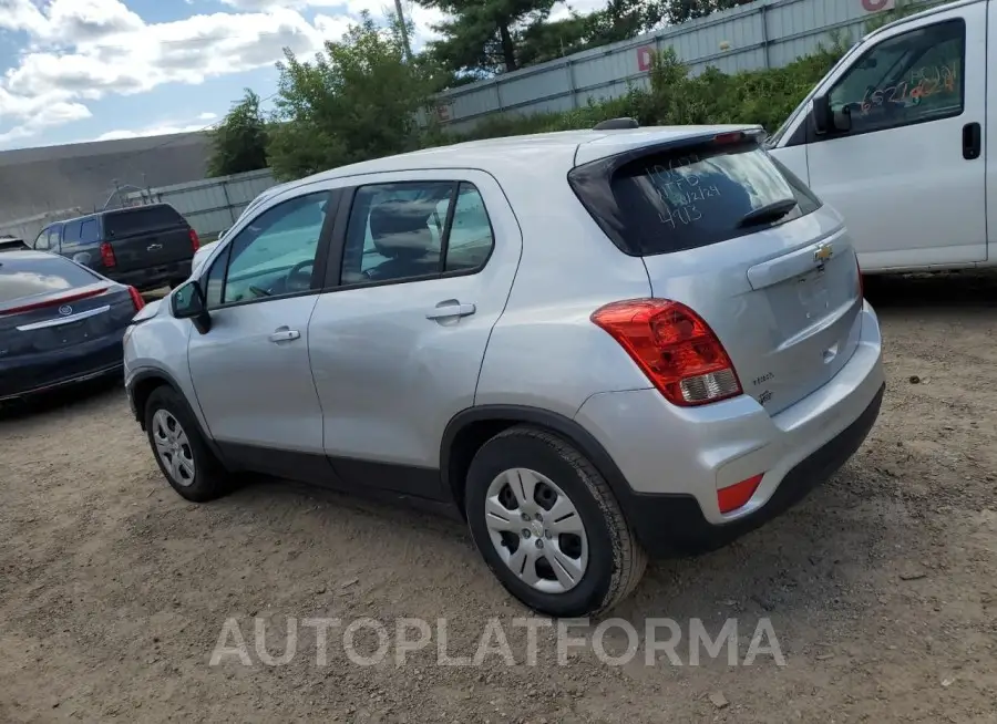 CHEVROLET TRAX LS 2017 vin KL7CJKSB9HB104813 from auto auction Copart