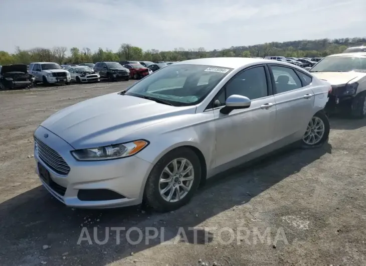 FORD FUSION S 2015 vin 1FA6P0G76F5105345 from auto auction Copart