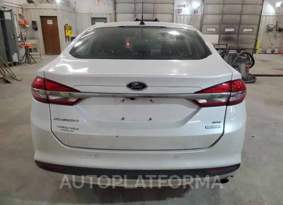 FORD FUSION SE 2017 vin 3FA6P0HD6HR367421 from auto auction Copart