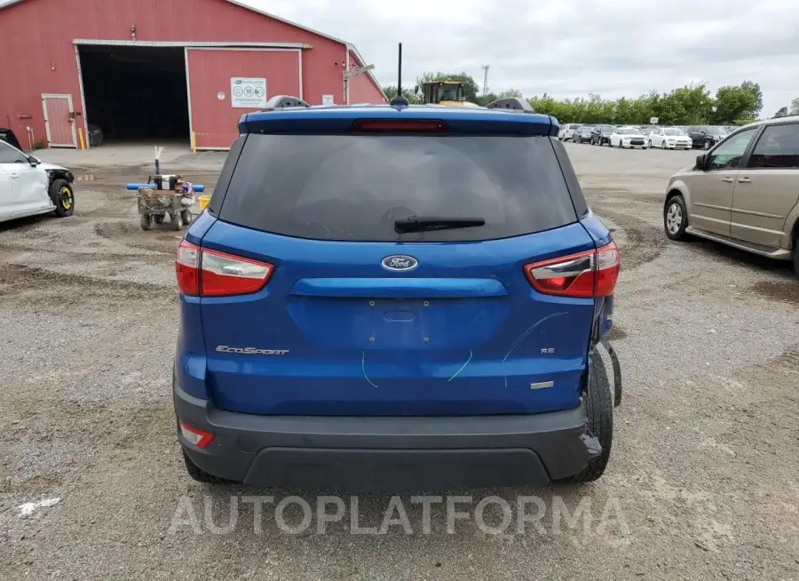 FORD ECOSPORT S 2018 vin MAJ3P1TE2JC166953 from auto auction Copart