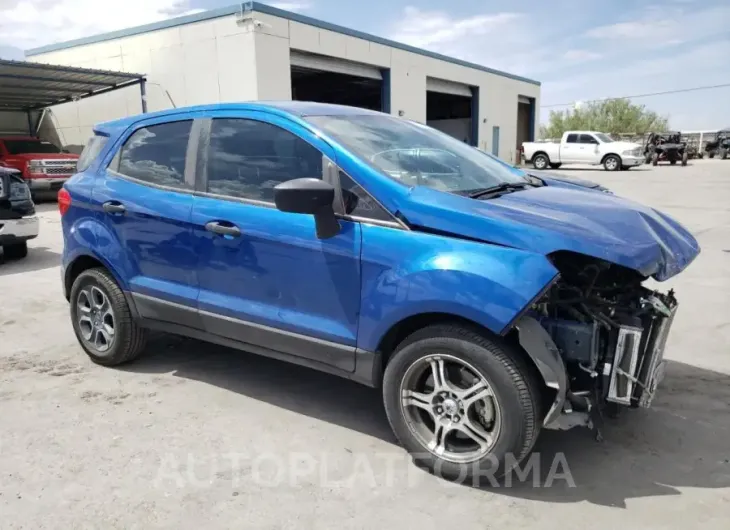 FORD ECOSPORT S 2021 vin MAJ3S2FE4MC455725 from auto auction Copart