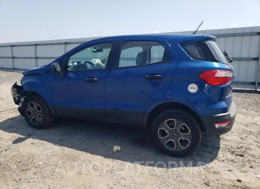 FORD ECOSPORT S 2018 vin MAJ6P1SL6JC163955 from auto auction Copart