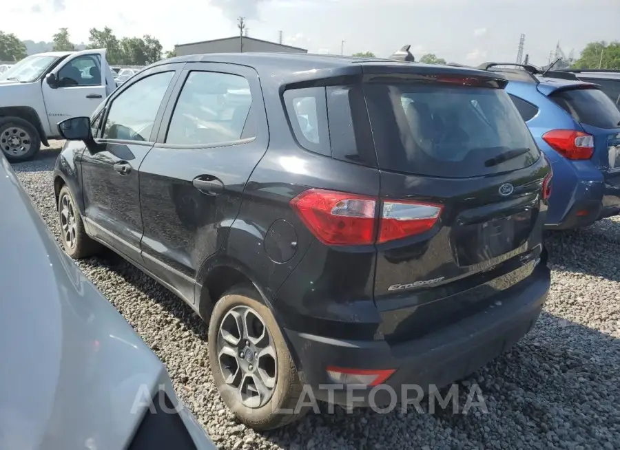 FORD ECOSPORT S 2022 vin MAJ6S3FL3NC466802 from auto auction Copart