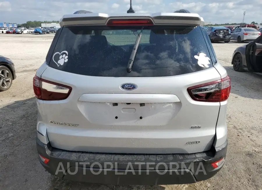 FORD ECOSPORT S 2019 vin MAJ6S3JL7KC288914 from auto auction Copart