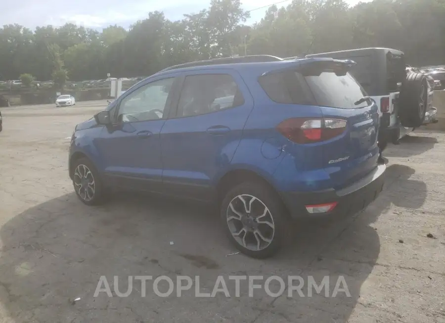 FORD ECOSPORT S 2019 vin MAJ6S3JL9KC293659 from auto auction Copart