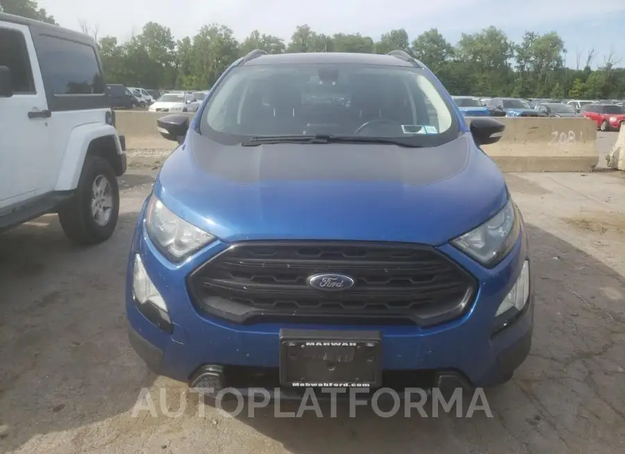 FORD ECOSPORT S 2019 vin MAJ6S3JL9KC293659 from auto auction Copart