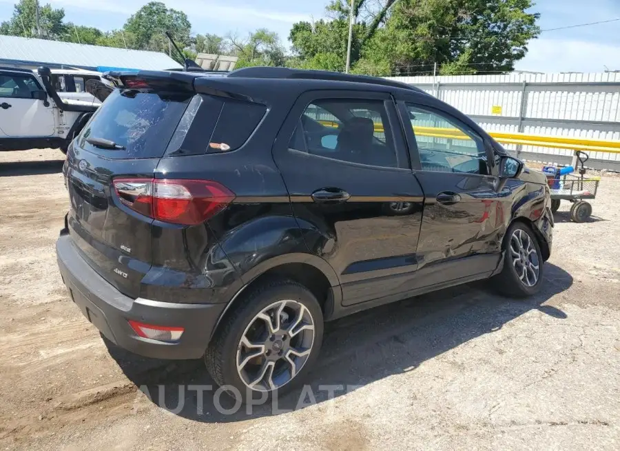 FORD ECOSPORT S 2020 vin MAJ6S3JLXLC358438 from auto auction Copart