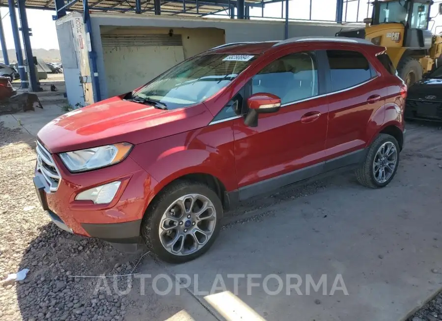 FORD ECOSPORT T 2019 vin MAJ6S3KL4KC309524 from auto auction Copart