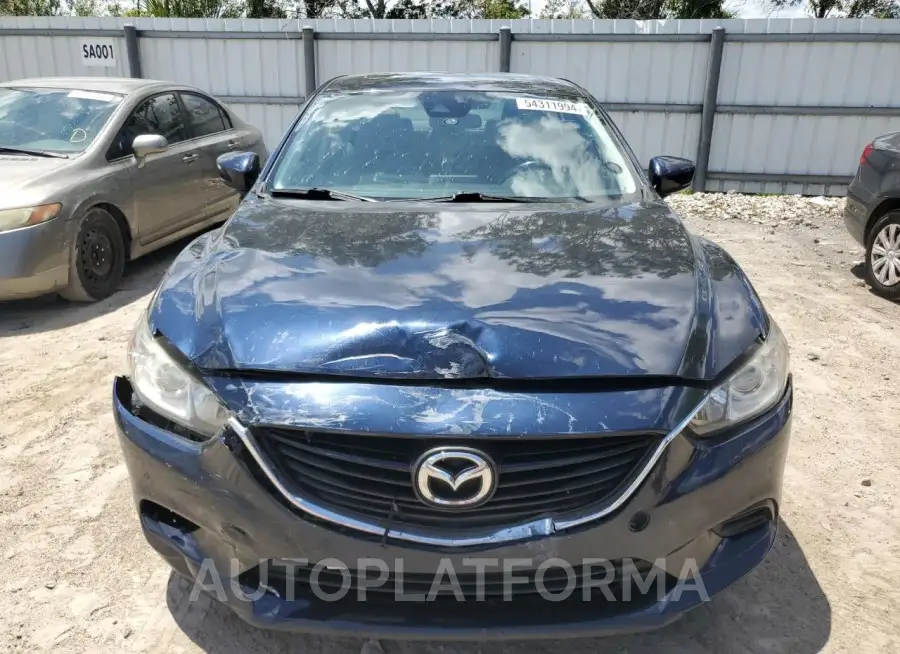 MAZDA 6 TOURING 2017 vin JM1GL1V53H1151243 from auto auction Copart