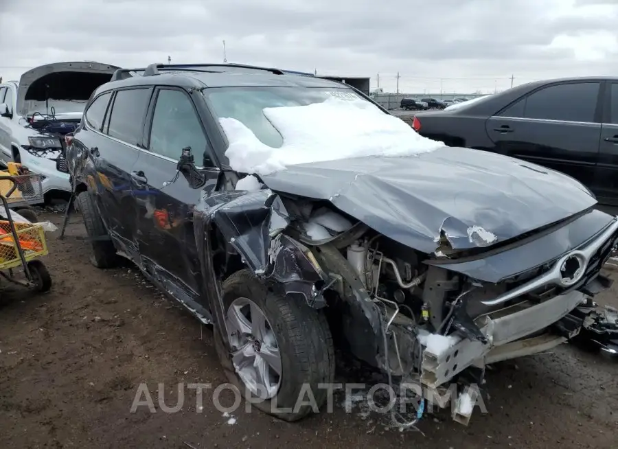 TOYOTA HIGHLANDER 2022 vin 5TDBZRBH2NS256327 from auto auction Copart