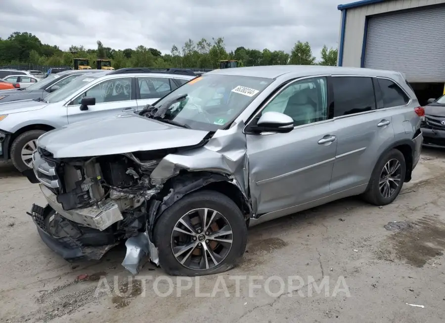 TOYOTA HIGHLANDER 2018 vin 5TDBZRFH7JS882041 from auto auction Copart