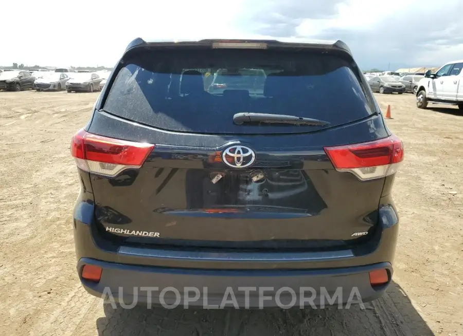 TOYOTA HIGHLANDER 2017 vin 5TDBZRFHXHS480668 from auto auction Copart