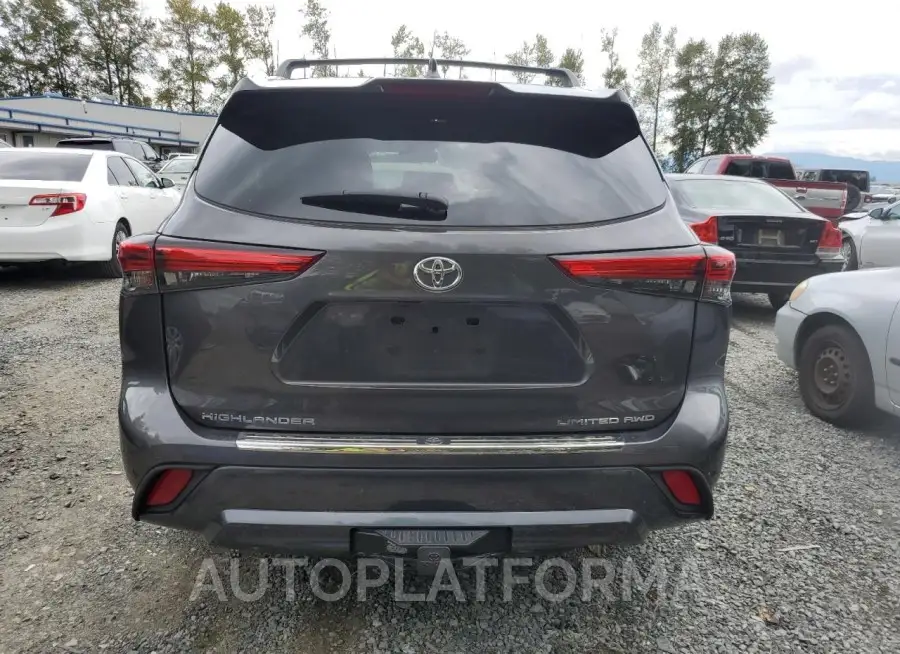 TOYOTA HIGHLANDER 2022 vin 5TDDZRBHXNS204596 from auto auction Copart