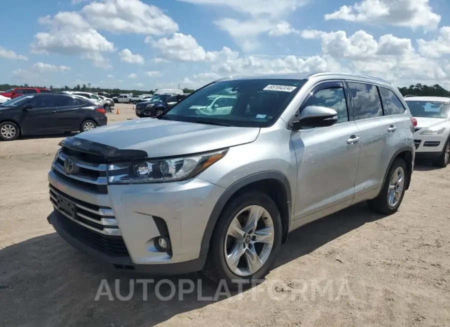 TOYOTA HIGHLANDER 2019 vin 5TDDZRFH2KS929650 from auto auction Copart