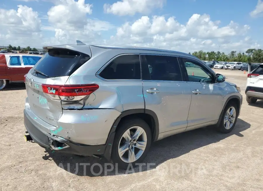 TOYOTA HIGHLANDER 2019 vin 5TDDZRFH2KS929650 from auto auction Copart