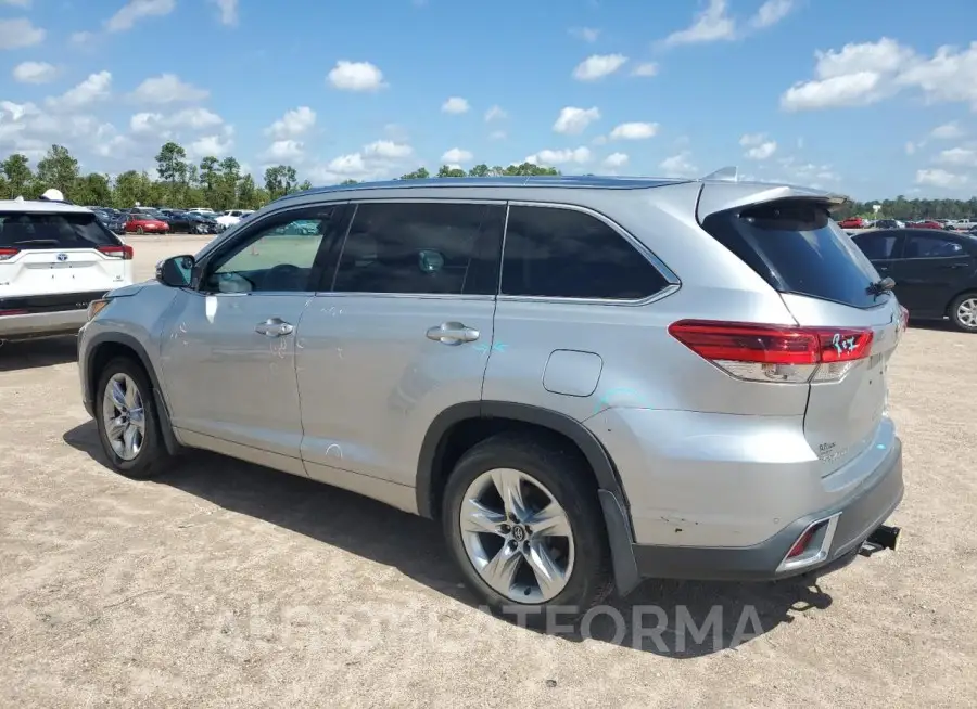 TOYOTA HIGHLANDER 2019 vin 5TDDZRFH2KS929650 from auto auction Copart