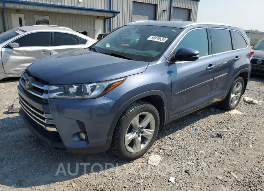 TOYOTA HIGHLANDER 2018 vin 5TDDZRFH7JS868875 from auto auction Copart