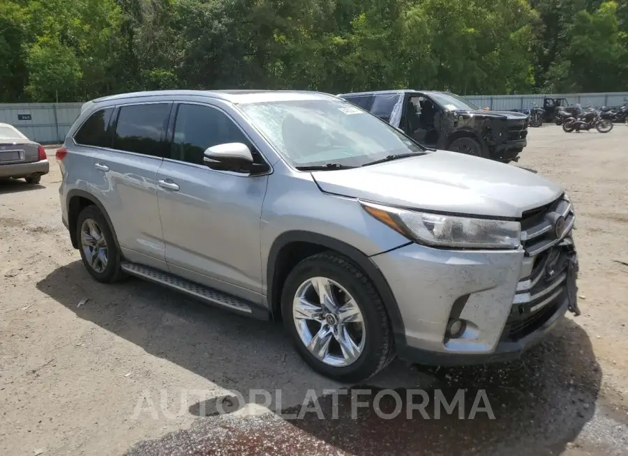 TOYOTA HIGHLANDER 2017 vin 5TDDZRFH9HS413052 from auto auction Copart