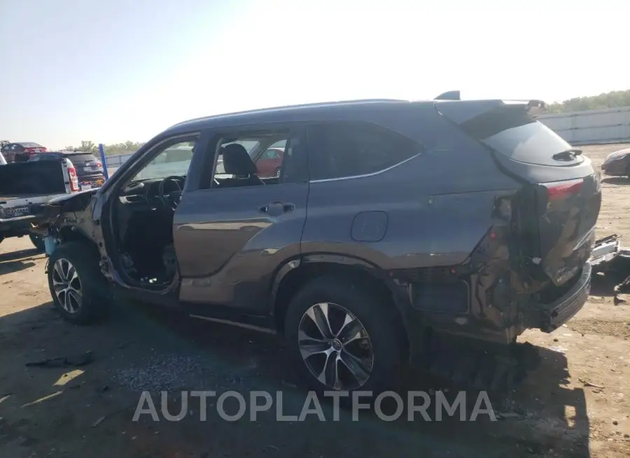 TOYOTA HIGHLANDER 2021 vin 5TDGBRCH5MS525590 from auto auction Copart