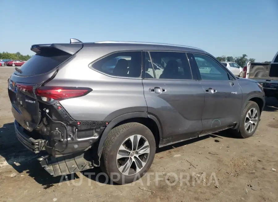 TOYOTA HIGHLANDER 2021 vin 5TDGBRCH5MS525590 from auto auction Copart