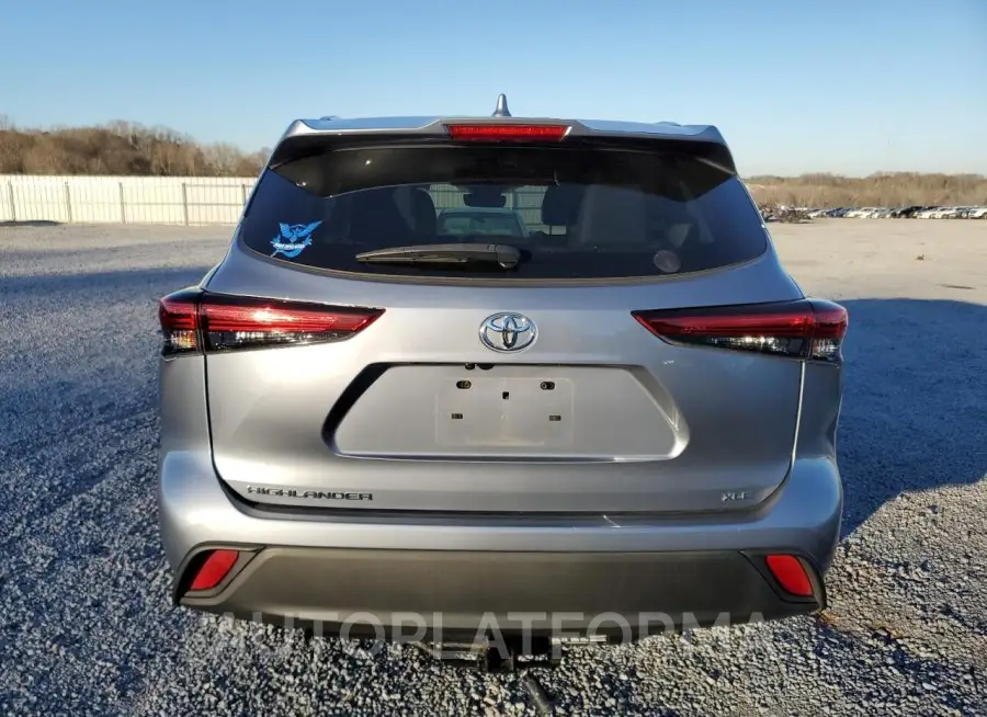 TOYOTA HIGHLANDER 2021 vin 5TDGZRAH1MS056559 from auto auction Copart