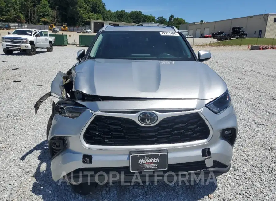 TOYOTA HIGHLANDER 2022 vin 5TDGZRAH5NS103741 from auto auction Copart