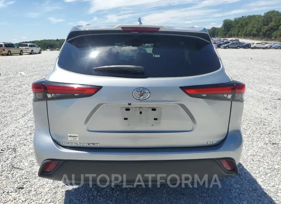 TOYOTA HIGHLANDER 2022 vin 5TDGZRAH5NS103741 from auto auction Copart