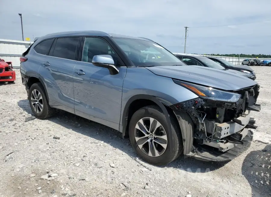 TOYOTA HIGHLANDER 2021 vin 5TDGZRBH9MS082695 from auto auction Copart