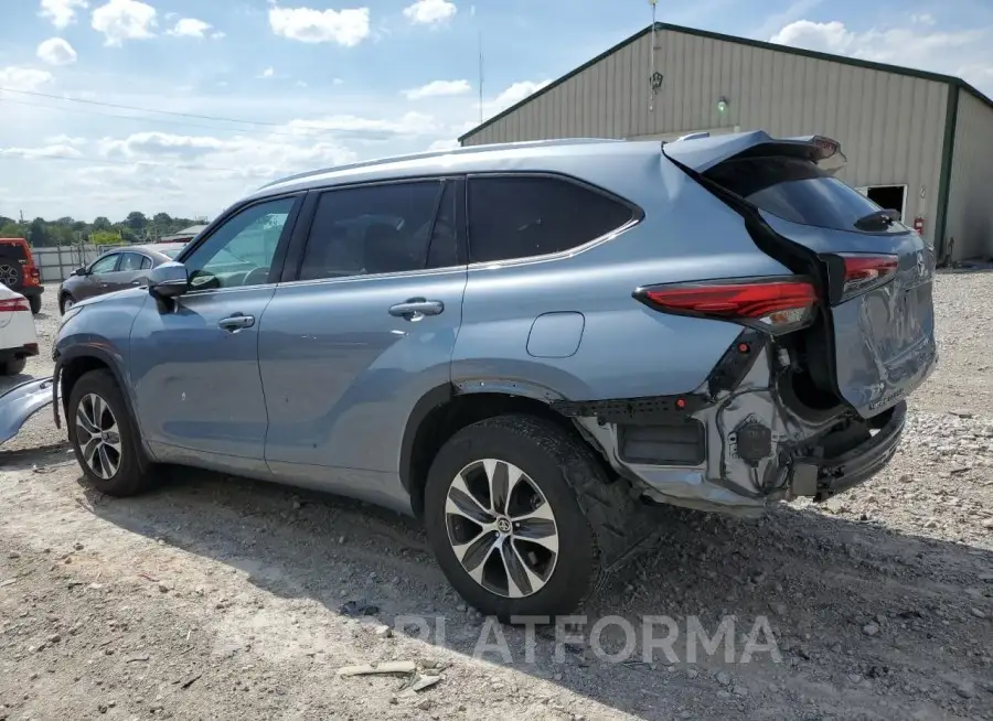 TOYOTA HIGHLANDER 2021 vin 5TDGZRBH9MS082695 from auto auction Copart