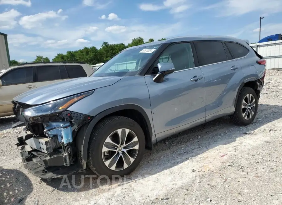 TOYOTA HIGHLANDER 2021 vin 5TDGZRBH9MS082695 from auto auction Copart