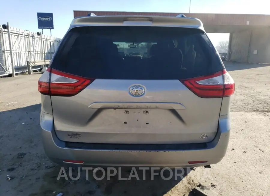 TOYOTA SIENNA LE 2015 vin 5TDJK3DC1FS094268 from auto auction Copart