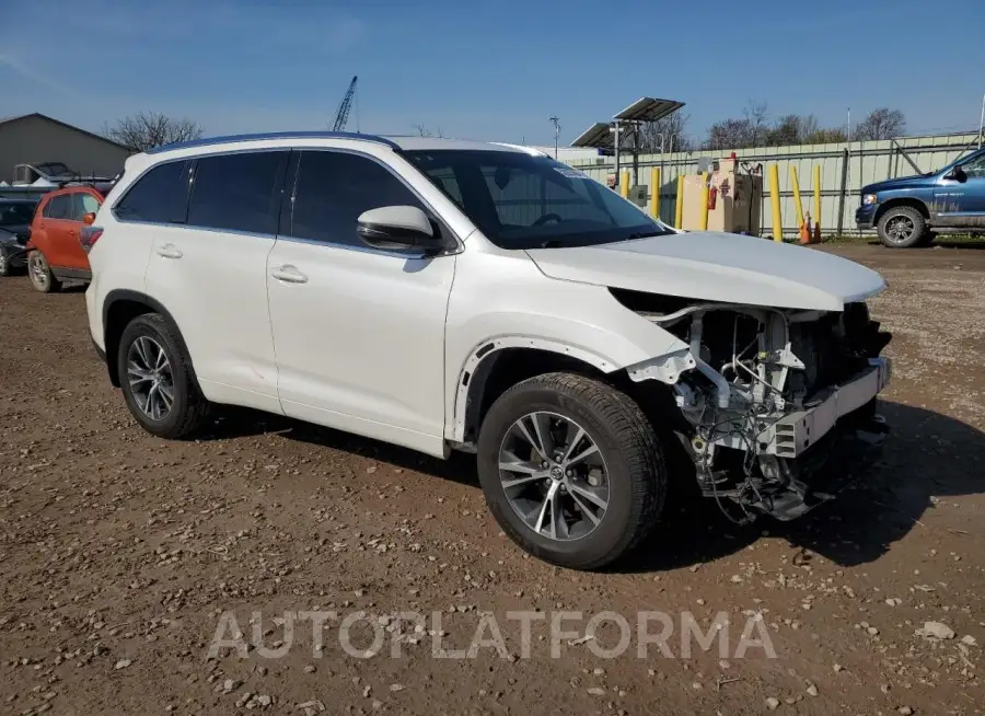 TOYOTA HIGHLANDER 2016 vin 5TDJKRFH9GS231048 from auto auction Copart