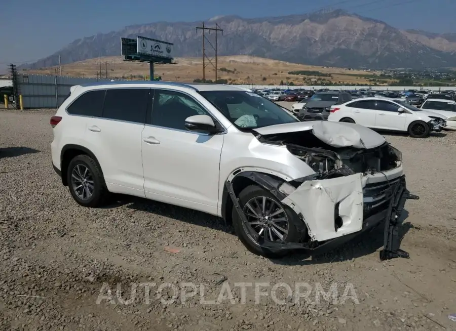 TOYOTA HIGHLAND 2018 vin 5TDJZRFH0JS815471 from auto auction Copart