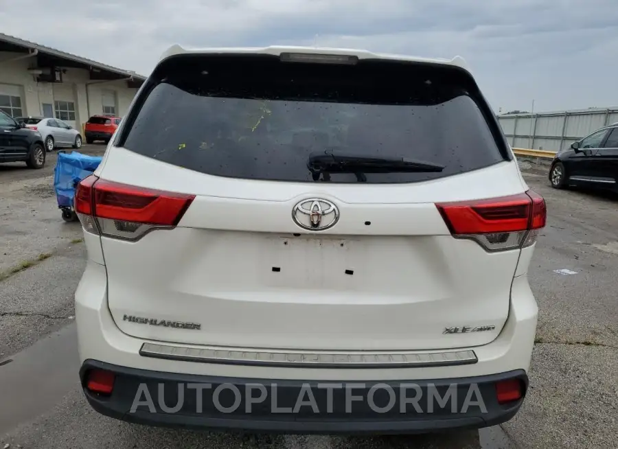 TOYOTA HIGHLANDER 2017 vin 5TDJZRFH3HS423319 from auto auction Copart