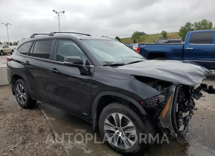 TOYOTA HIGHLANDER 2024 vin 5TDKBRCH8RS606472 from auto auction Copart