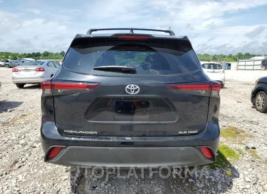 TOYOTA HIGHLANDER 2024 vin 5TDKDRBH0RS549762 from auto auction Copart