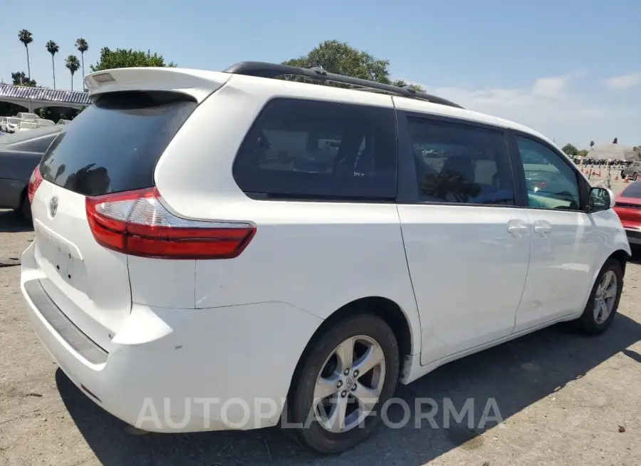 TOYOTA SIENNA LE 2015 vin 5TDKK3DC6FS623833 from auto auction Copart