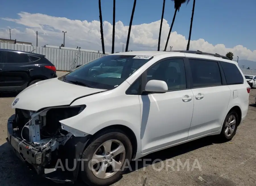 TOYOTA SIENNA LE 2015 vin 5TDKK3DC6FS623833 from auto auction Copart