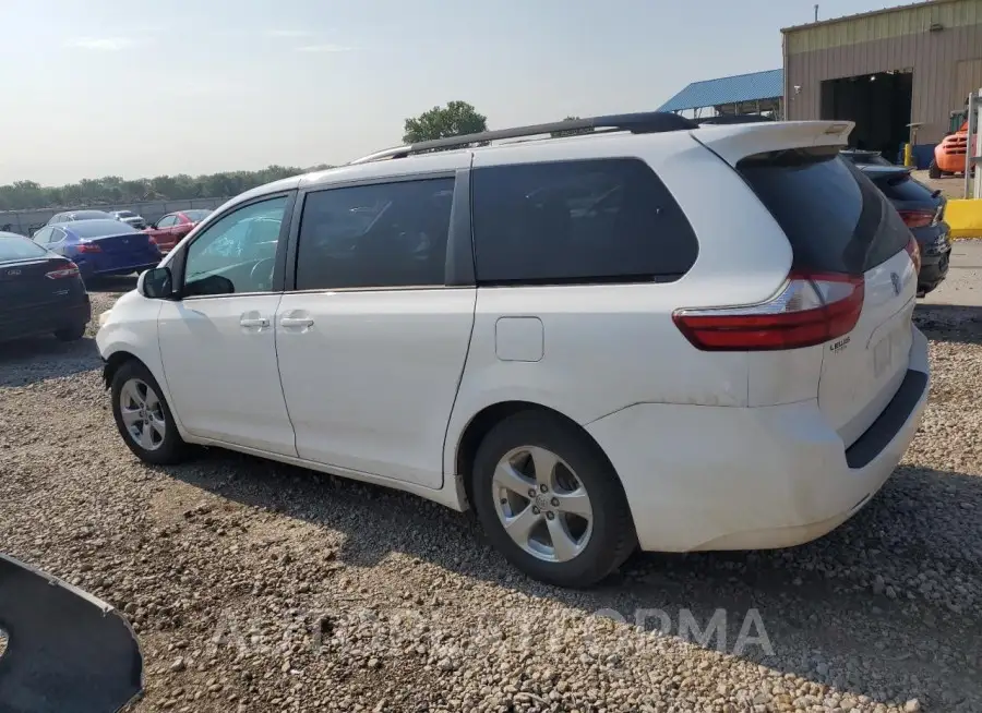 TOYOTA SIENNA LE 2016 vin 5TDKK3DC7GS714627 from auto auction Copart