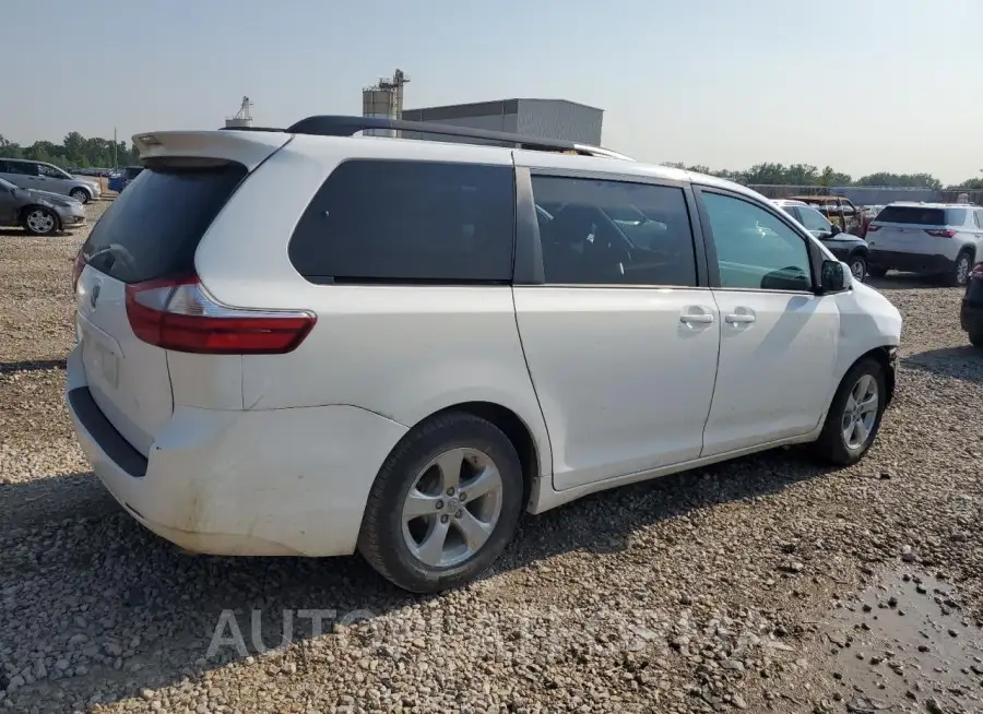 TOYOTA SIENNA LE 2016 vin 5TDKK3DC7GS714627 from auto auction Copart